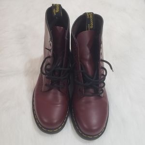 Cherry Red Docs. STILL AVAILABLE